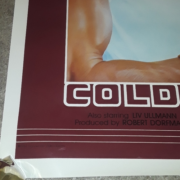 c ORIGINAL CHARLES BRONSON COLD SWEAT MOVIE POSTER - Picture 5 of 7